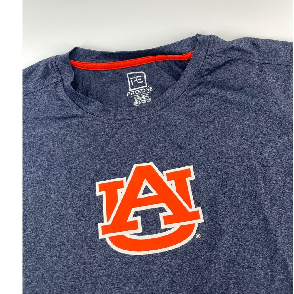 Proedge Auburn Tigers Muscle Shirt Mens XL Blue Orange Sleeveless Athletic Tee